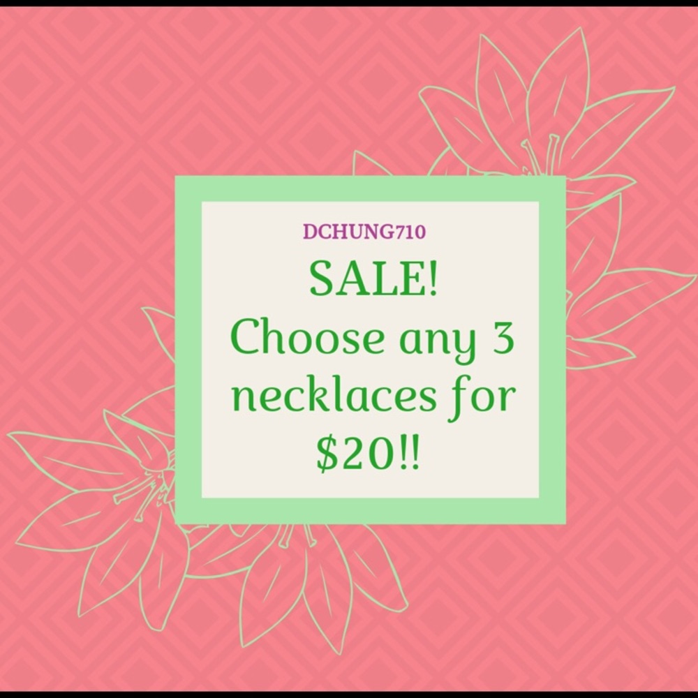 SALE! 3/$20 necklace!✨